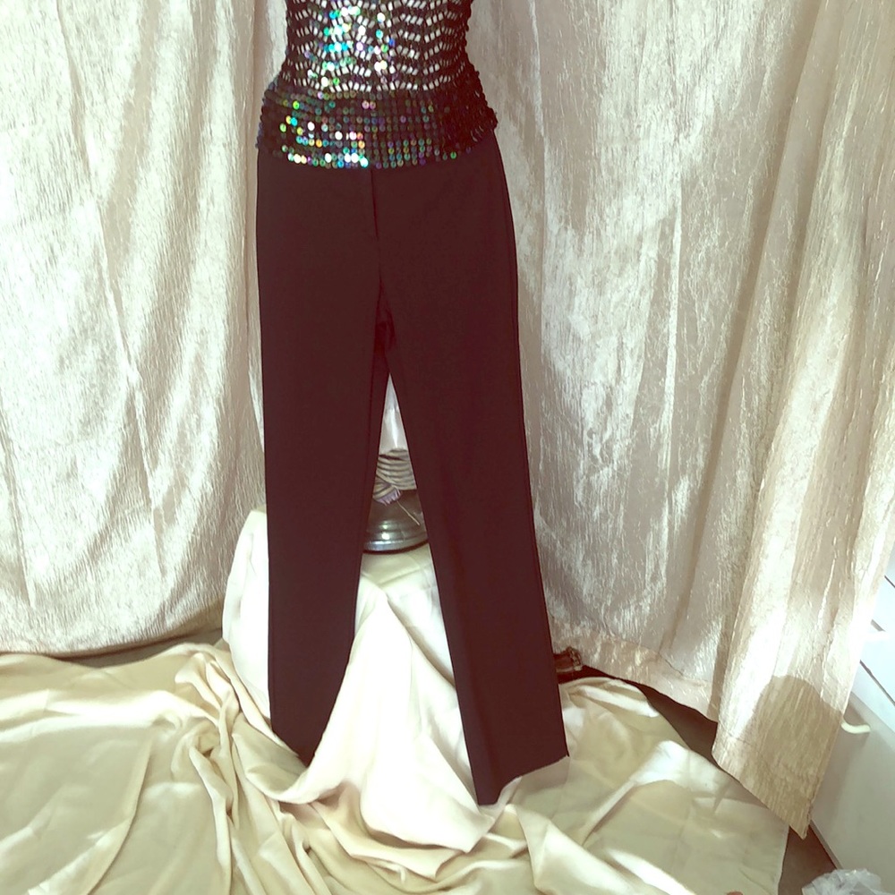 Marithe Francois Girbaud black dress pants